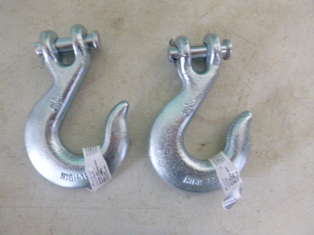 lot 57 image: 2 Clevis Slip Hooks