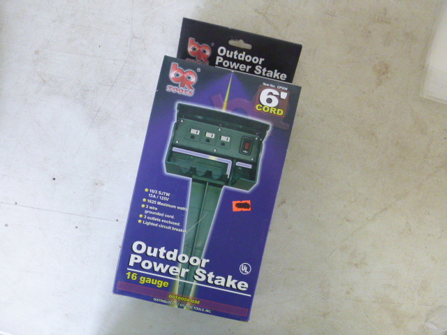 lot 87 image: BR Tools Outdoor Power Stake