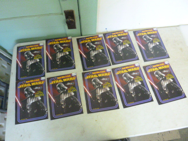 lot 207 image: 10 Star Wars Coloring Books