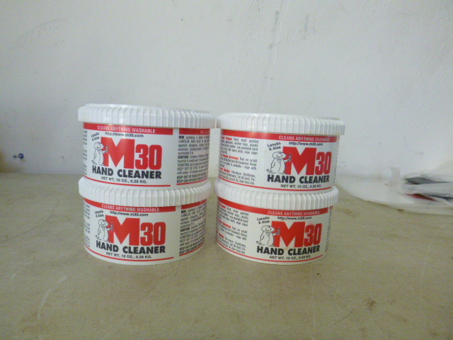 lot 214 image: 4 Tubs of M30 Hand Cleaner