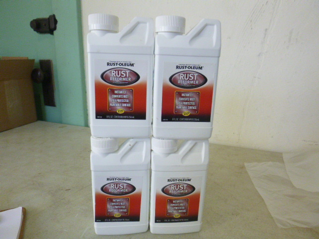 lot 217 image: 4 Bottles of Rust-Oleum Rust Reformer