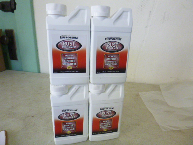 lot 219 image: 4 Bottles of Rust-Oleum Rust Reformer