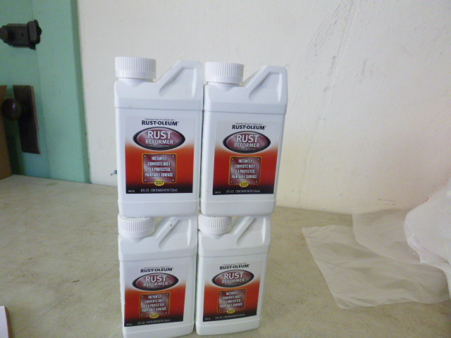 lot 222 image: 4 Bottles of Rust-Oleum Rust Reformer