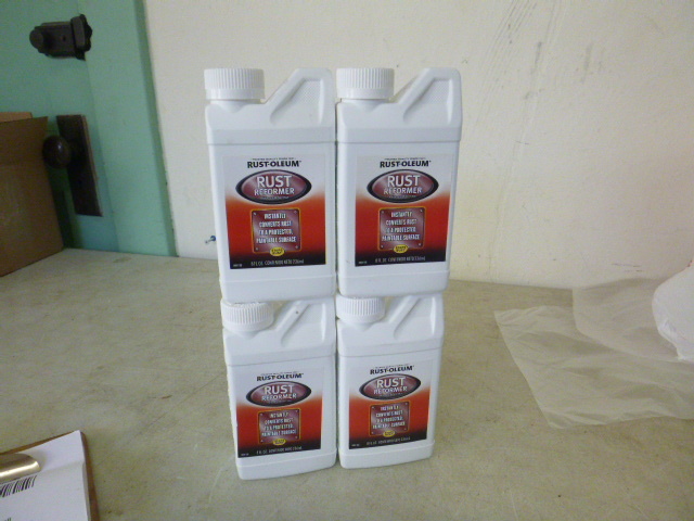 lot 225 image: 4 Bottles of Rust-Oleum Rust Reformer