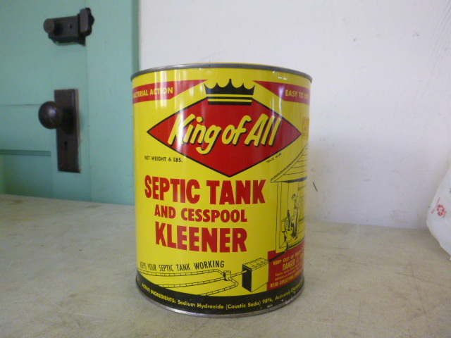 lot 226 image: King of All Septic Tank and Cesspool Kleener