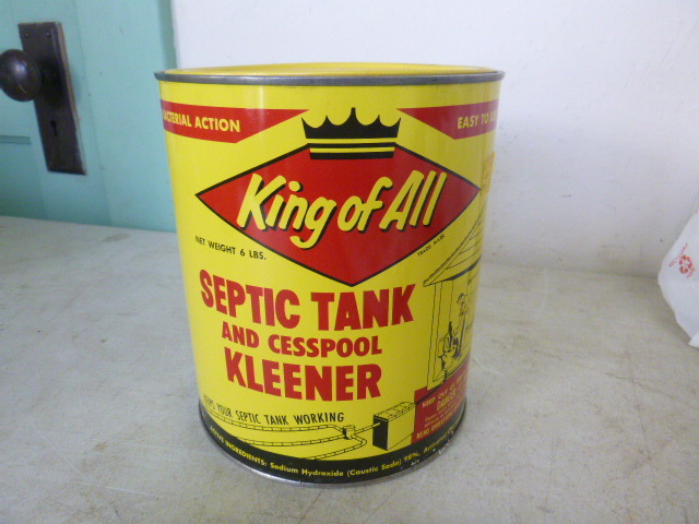 lot 229 image: King of All Septic Tank and Cesspool Kleener