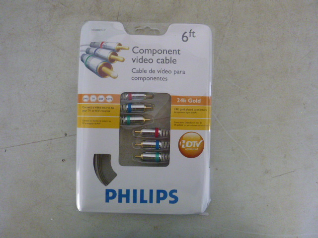 lot 230 image: Philips Component Video Cable