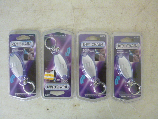 lot 240 image: 4 Concept Key Chain Lights