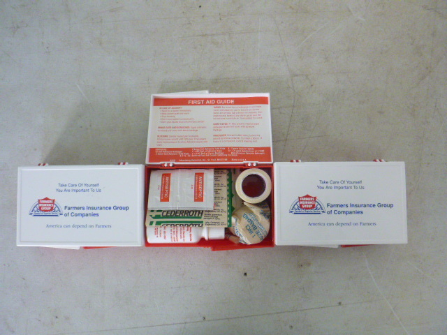 lot 241 image: 2 Small First Aid Kits