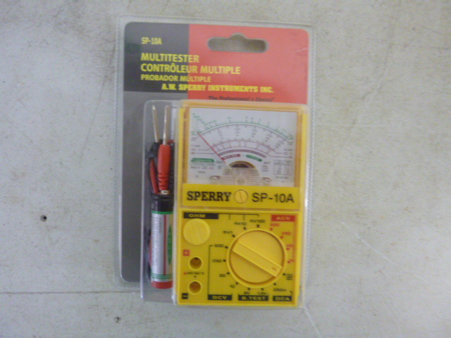 lot 299 image: A.W.  Sperry Multi-Tester