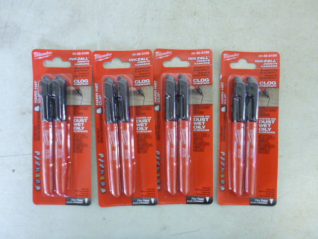 lot 348 image: 4 Milwaukee Inkzall Jobsite Markers