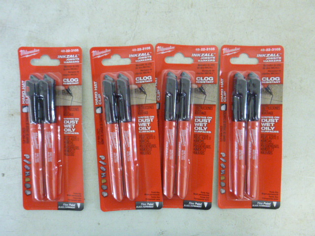 lot 351 image: 4 Milwaukee Inkzall Jobsite Markers