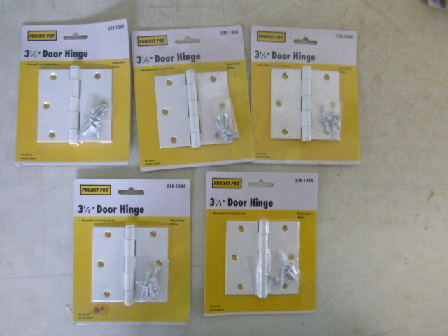lot 360 image: 5 Project Pro Door Hinges