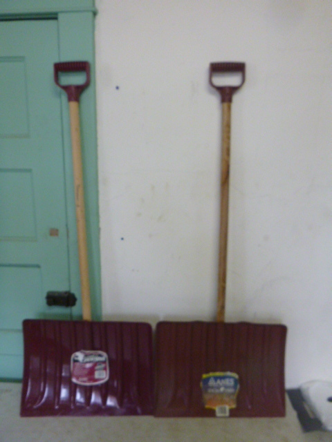 lot 365 image: 2 AMES Snow Hawk Snow Shovels