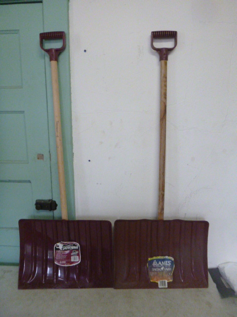 lot 366 image: 2 AMES Snow Hawk Snow Shovels