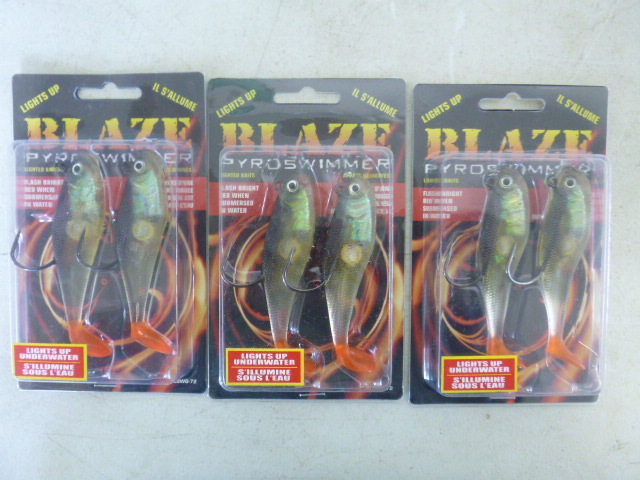 lot 389 image: 3 Packs of Blaze Pyroswimmers