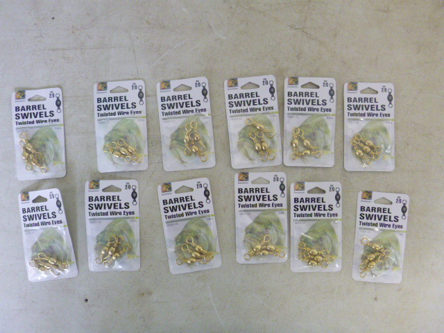 lot 399 image: 12 Packs of Danielson Barrel Swivels