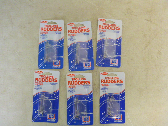 lot 400 image: 6 Packs of Les Davis Trolling Rudders