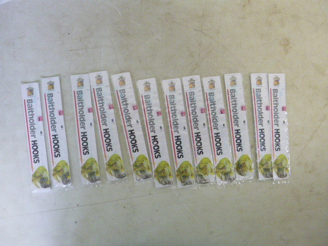 lot 402 image: 12 Packs of Danielson Baithold Hooks