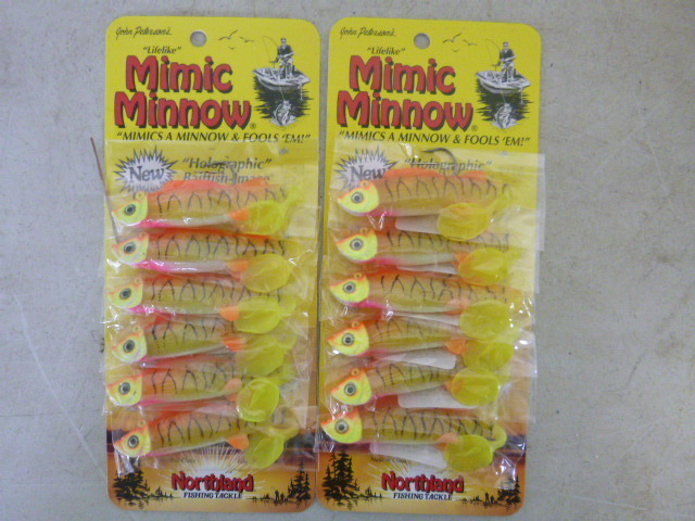 lot 412 image: 2 Packs of Northland Mimic Minnows
