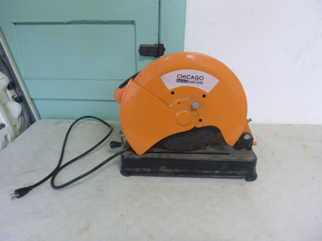 lot 451 image: Chicago Electric Chop Saw