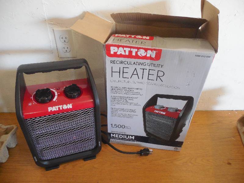 lot 89 image: 1500-Watt Recirculating Portable Utility Heater