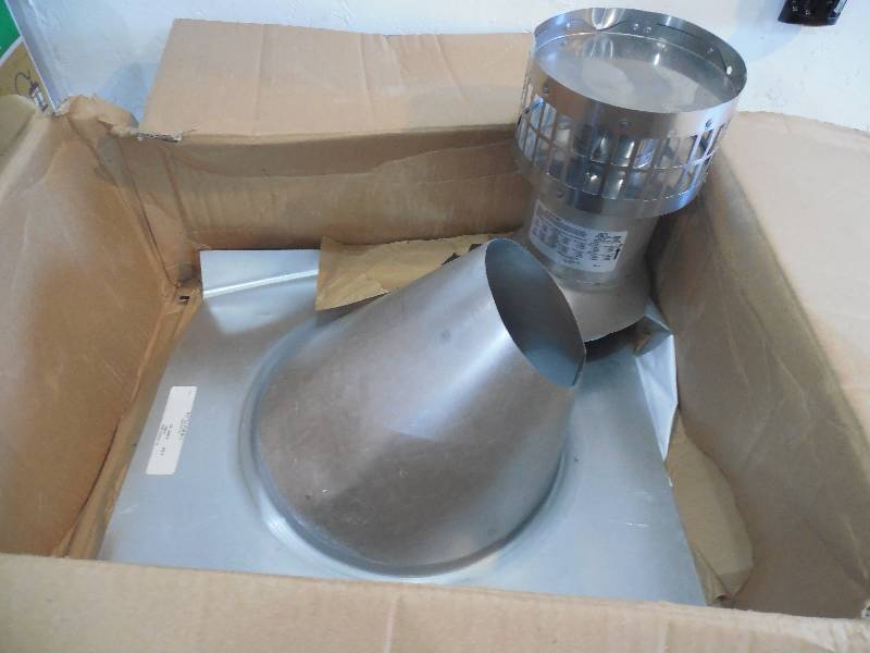 lot 54 image: Vertical Vent Kit For Water Heater  Furnace
