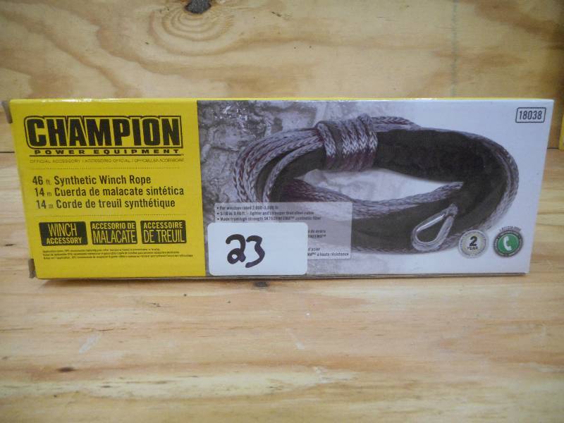 New Champion 46 Synthetic Winch Ro...