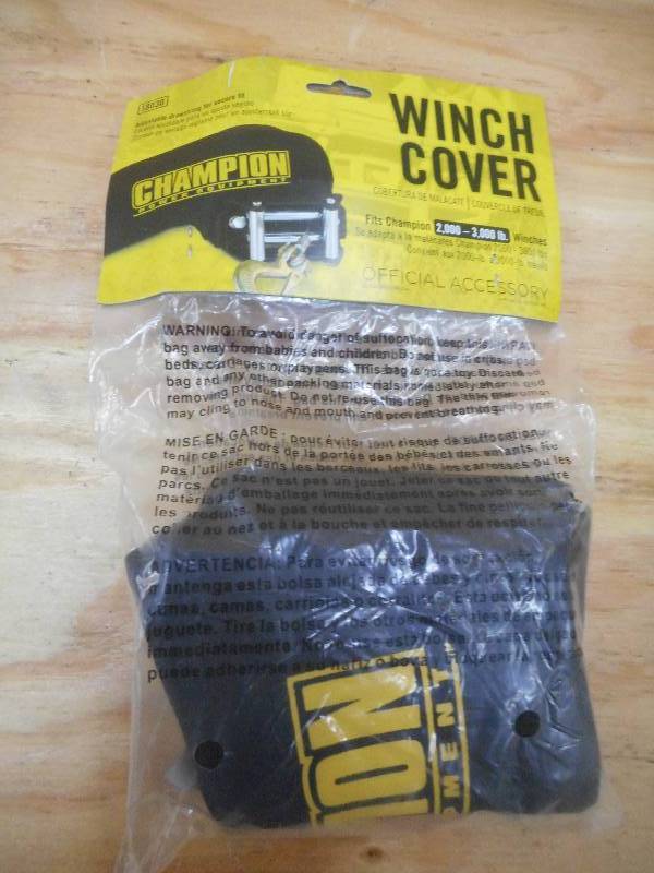 New Champion Winch Cover, Fits 2000...