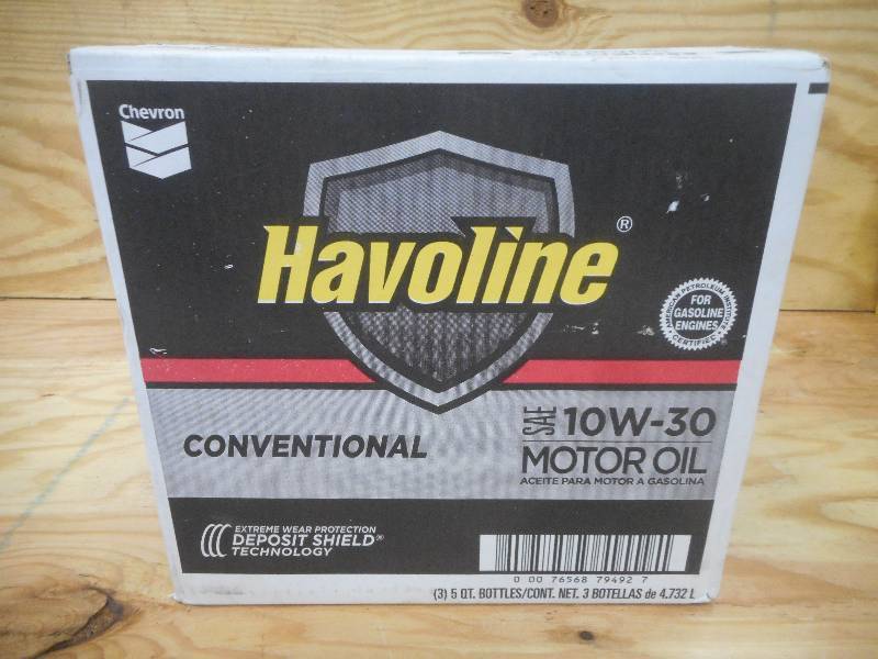 New Case Of Havoline 10W30 Motor O...