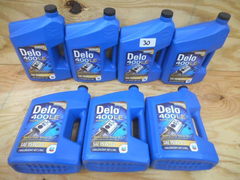 (7) New 1-Gallon Jugs Of Delo 400LE...