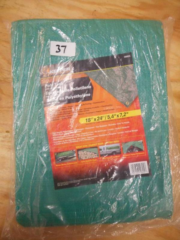 New 18x24 Poly Tarp ...