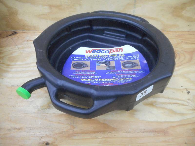 (1) New Drain Oil Pan ...