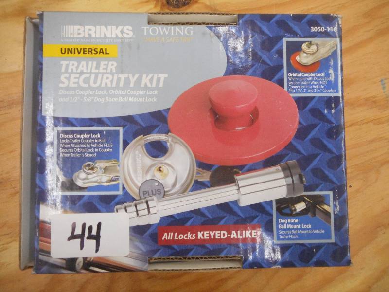 New Brinks Universal Trailer Securi...