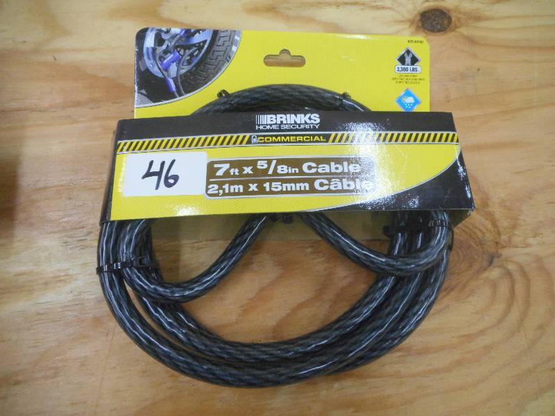 New Brinks 58x7 Lock Cable ...