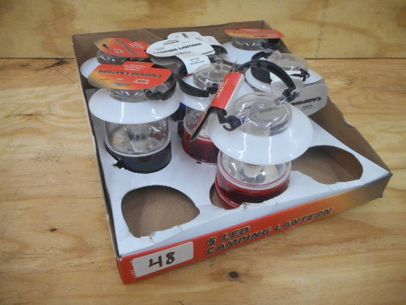 (7) New 5-LED Camp Lanterns ...