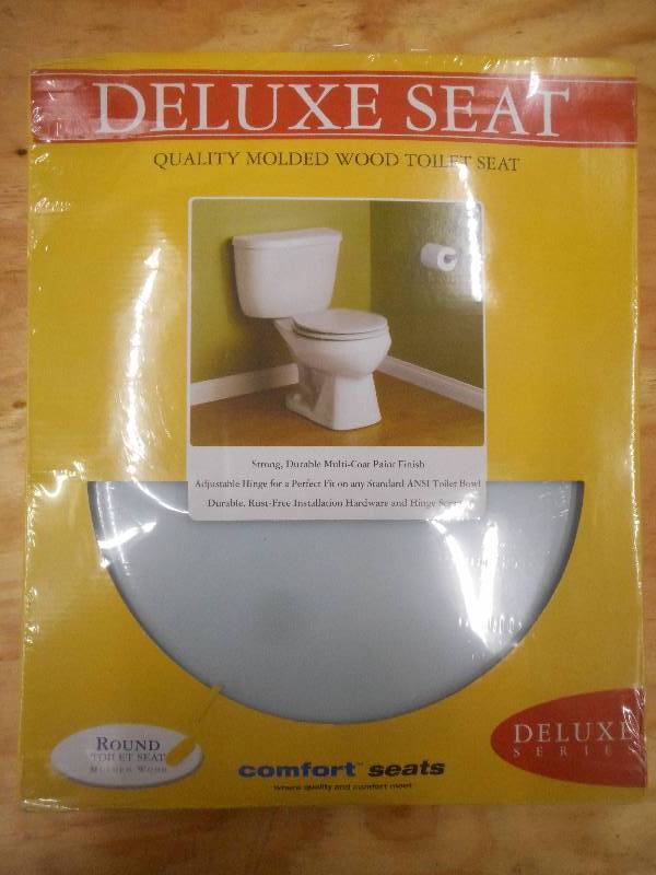 New Comfort Molded Wood Round Toile...