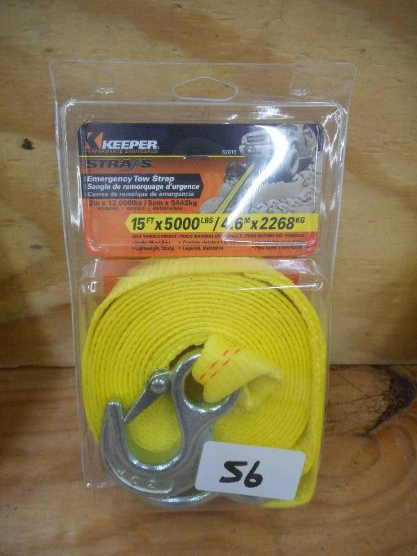 New Keeper 15 Tow Strap, 5000#...
