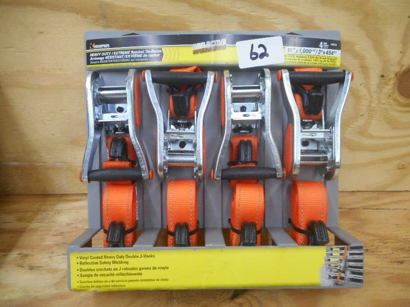 New Keeper 4-Pack Of 10 Ratchet St...