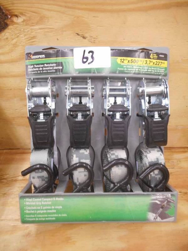 New Keeper 4-Pack Of 12 Ratchet St...
