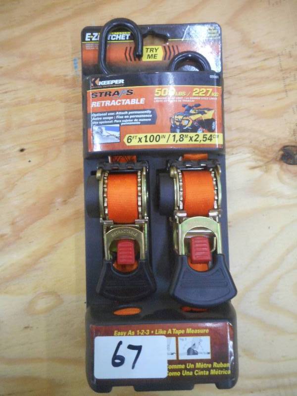 New Keeper 2-Pack Of 6 Ratchet Str...