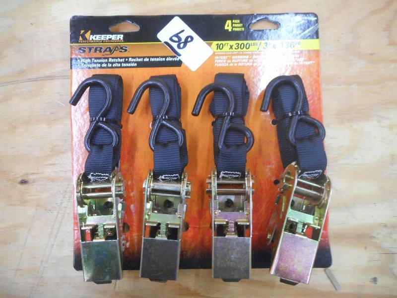 New Keeper 4-Pack Of 10 Straps, 30...
