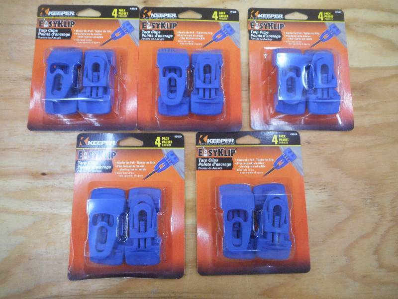 Lot Of New Keeper Tarp Grommet Clip...