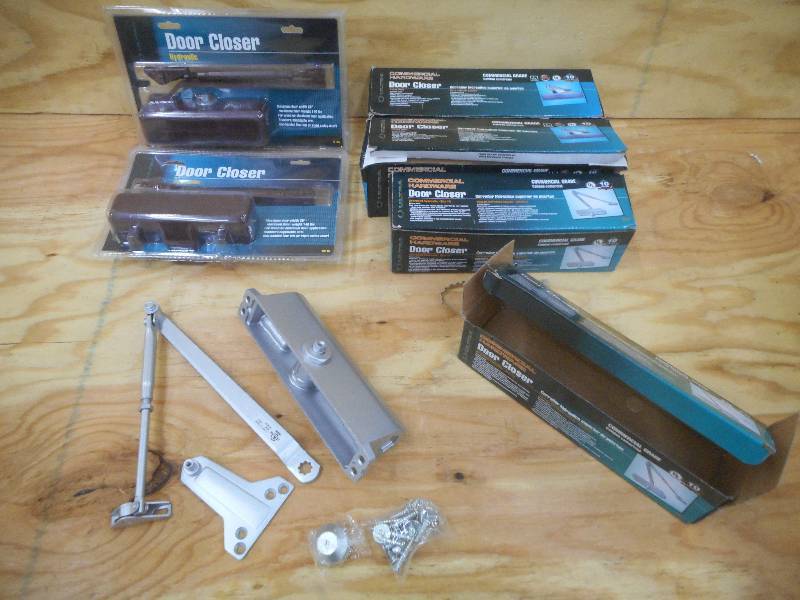 Box Full Of Assorted New Door Hardw...