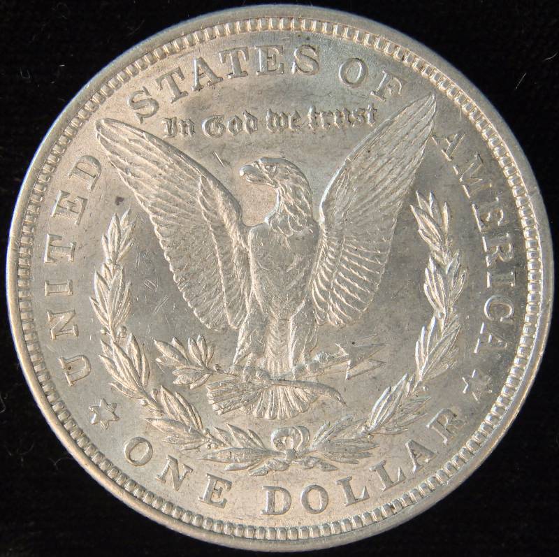 1921 MORGAN SILVER DOLLAR UNC