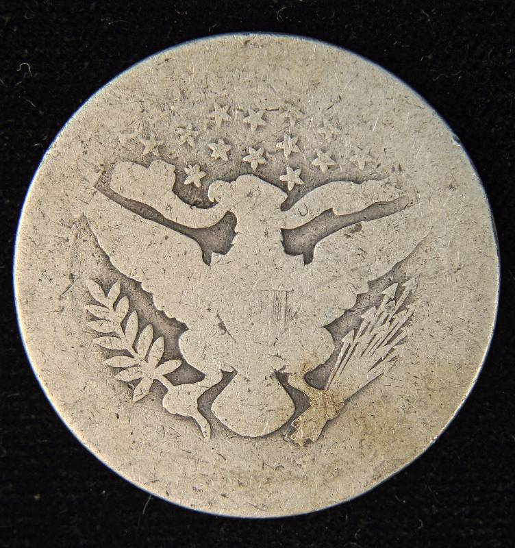1902 BARBER SILVER HALF DOLLAR
