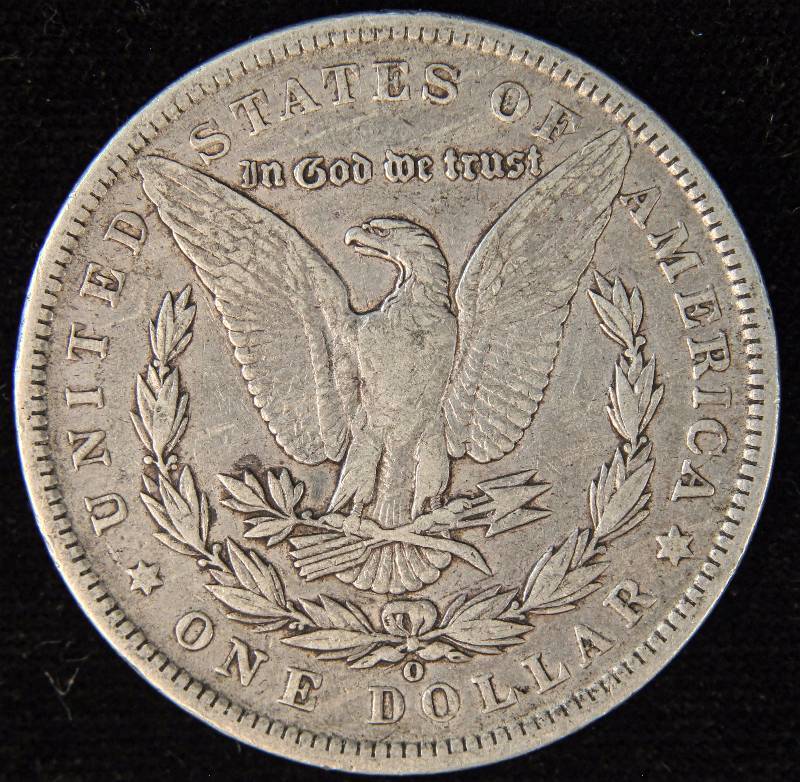 1891-O MORGAN SILVER DOLLAR VF