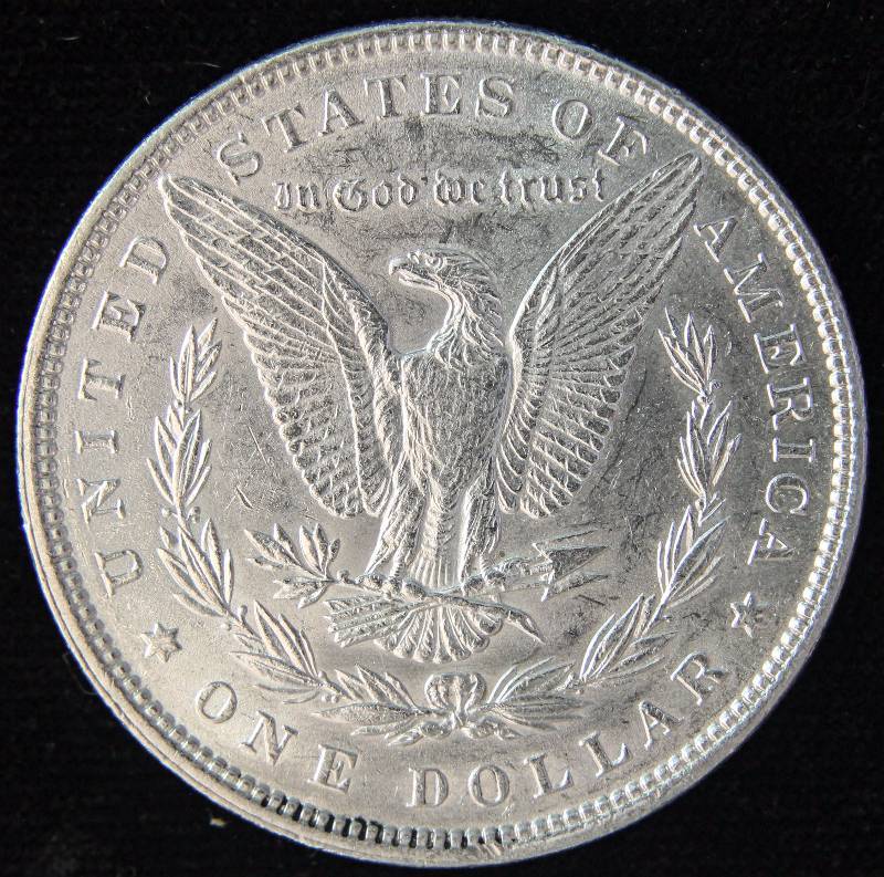 1898 MORGAN SILVER DOLLAR BU-UNC