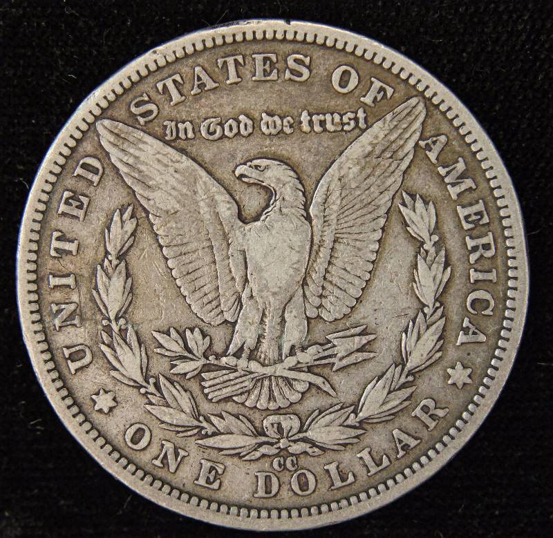 1890-CC CARSON CITY MORGAN SILVER DOLLAR FINE DETAILS