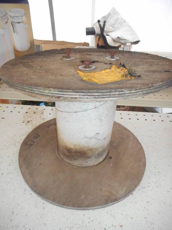 VINTAGE WOOD SPOOL
